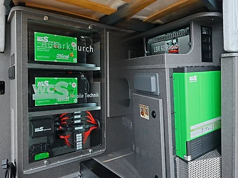 High-End Autark-Umbau bei WCS Mobile Technik: Energieversorgung auf Dakar-Niveau