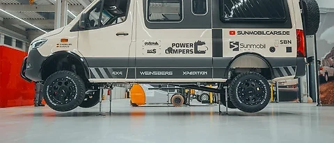 Exklusiv: Das AL-KO / E&P Hubstützensystem: Ein Prototyp für die Dakar (Bild 5 von 9)