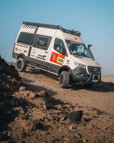 Das goldene Reisemobil 2025: Was ihn „Dakar-tauglich“ macht (Bild 1 von 2)